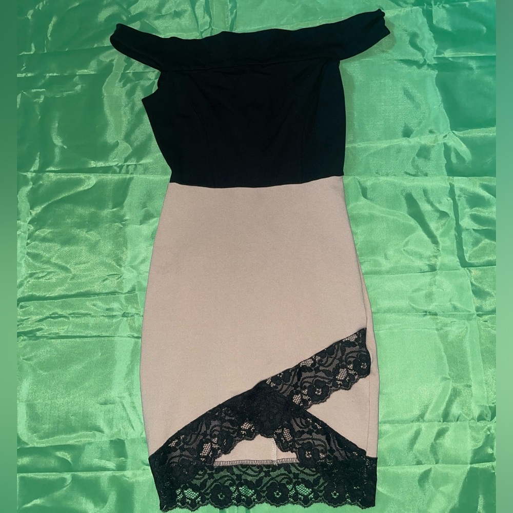 FASHION NOVA OFF SHOULDER DRESS